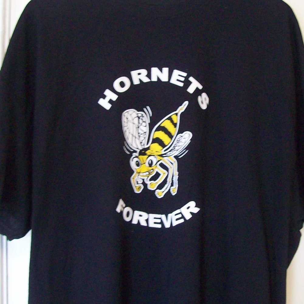 NWOT "PITTSBURGH HORNETS FOREVER" GILDAN HEAVY BLEND 2XL CREWNECK TEE-SHIRT